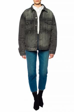 Logo-printed denim jacket, zdjęcie 2 Logo-printed denim jacket od Balenciaga